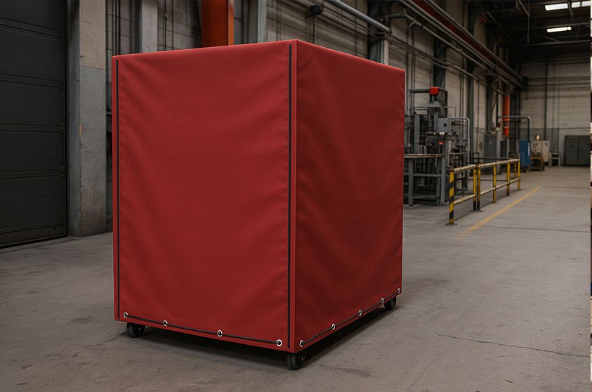 housse de protection sur mesure pour l'industrie
