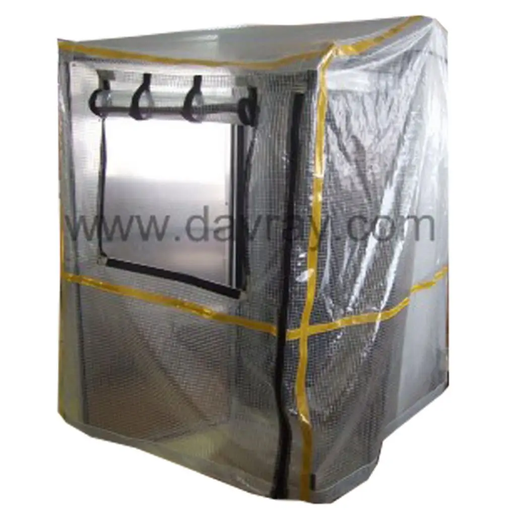 housse de protection imperméable pour opérateur sur armoire éléctrique